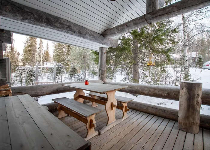 Villa Talvikolo - Spacious 2Br Cabin With Sauna