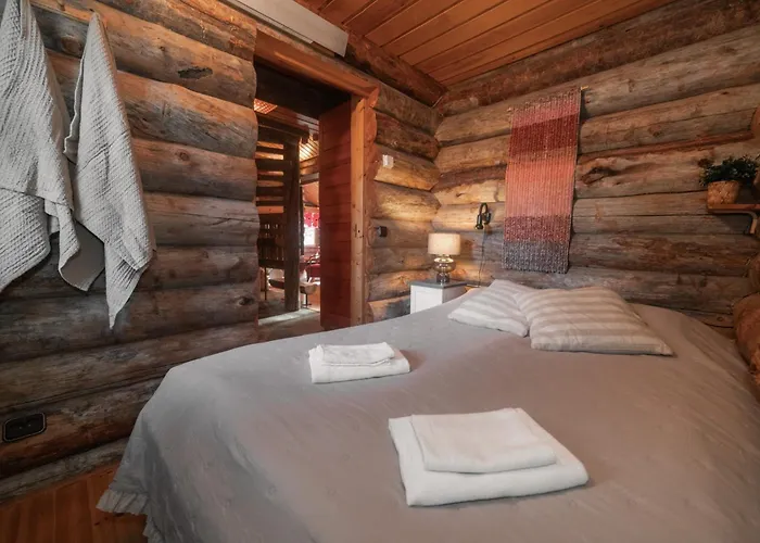 빌라 Villa Talvikolo - Spacious 2Br Cabin With Sauna