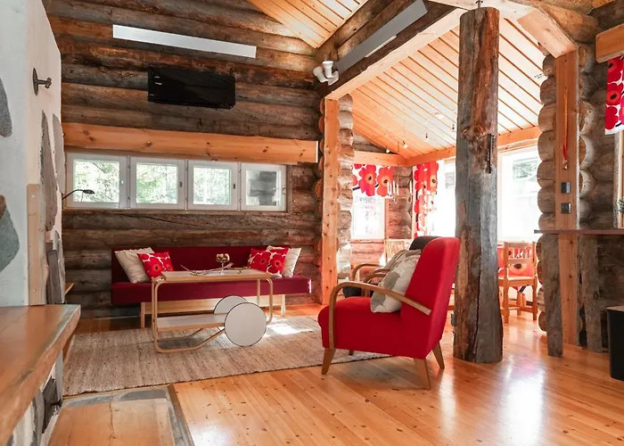 빌라 Villa Talvikolo - Spacious 2Br Cabin With Sauna *