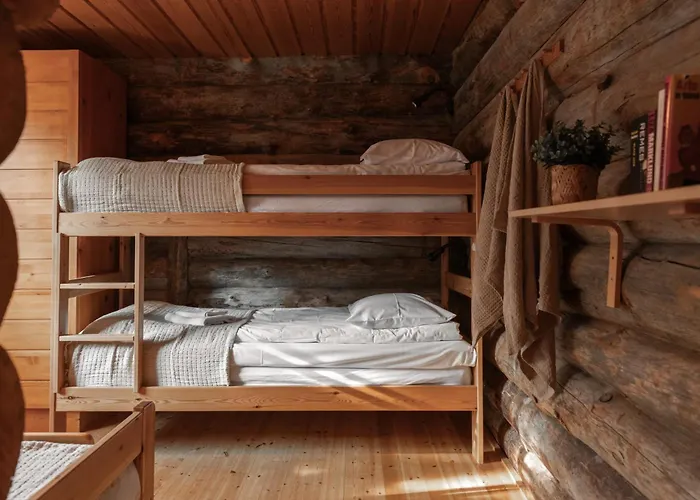 Villa Talvikolo - Spacious 2Br Cabin With Sauna 빌라 루카