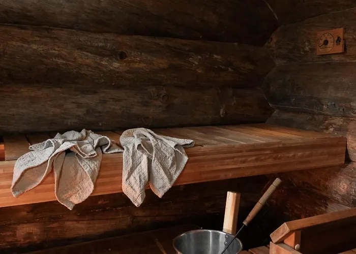 Villa Talvikolo - Spacious 2Br Cabin With Sauna * 루카